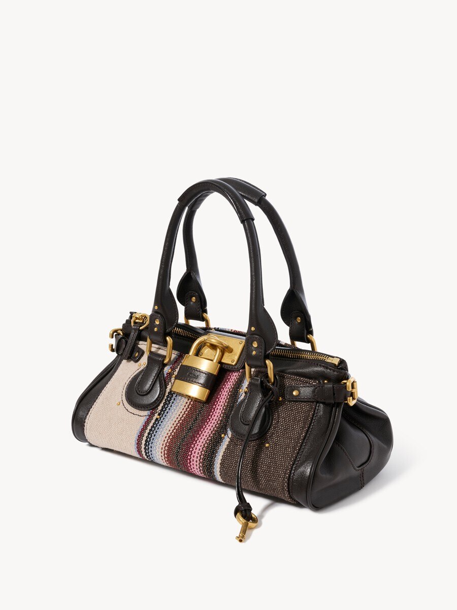 Paddington bag in tweed & grained leather - 4