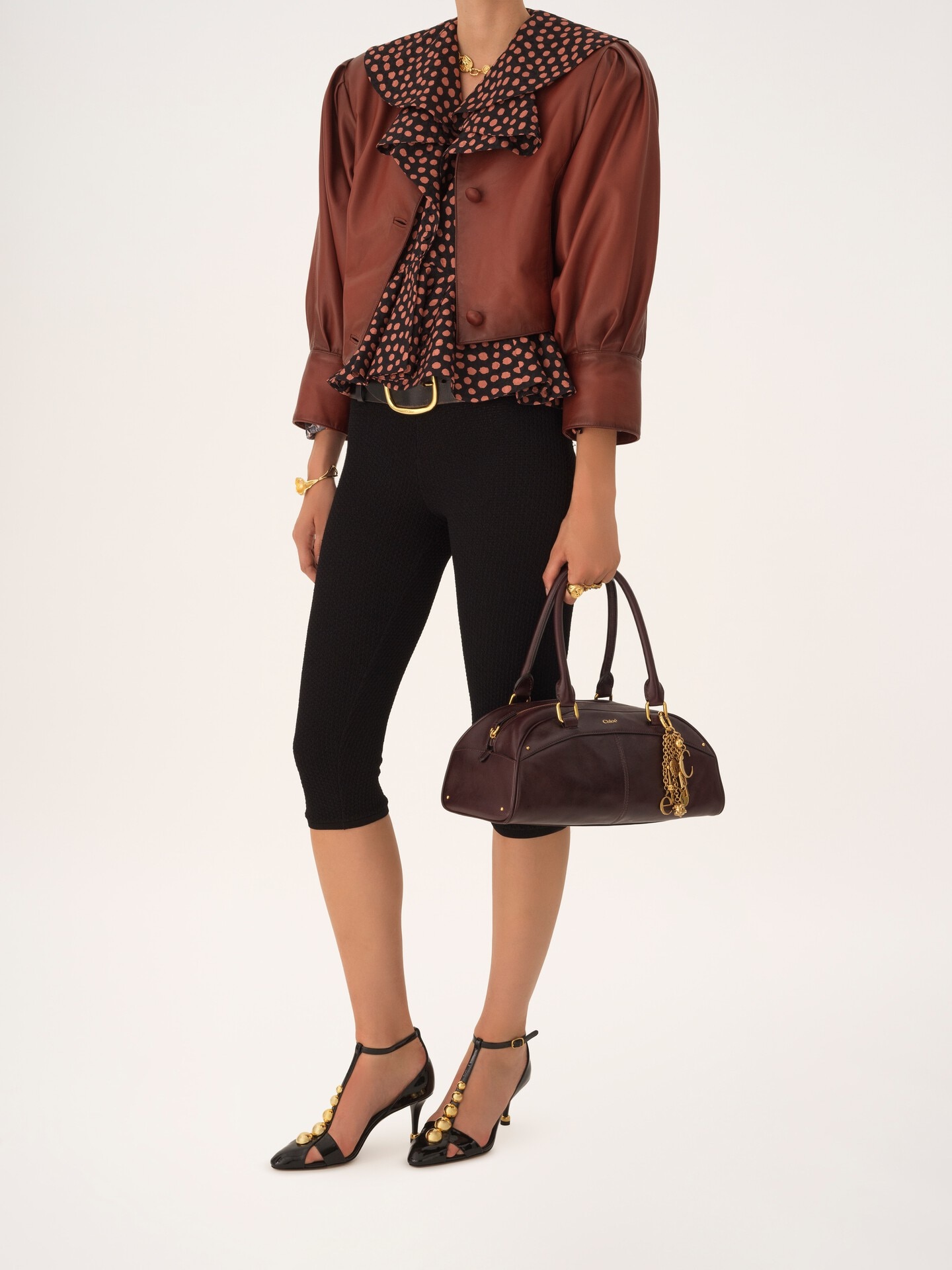 Chloé bowling bag in soft leather - 8