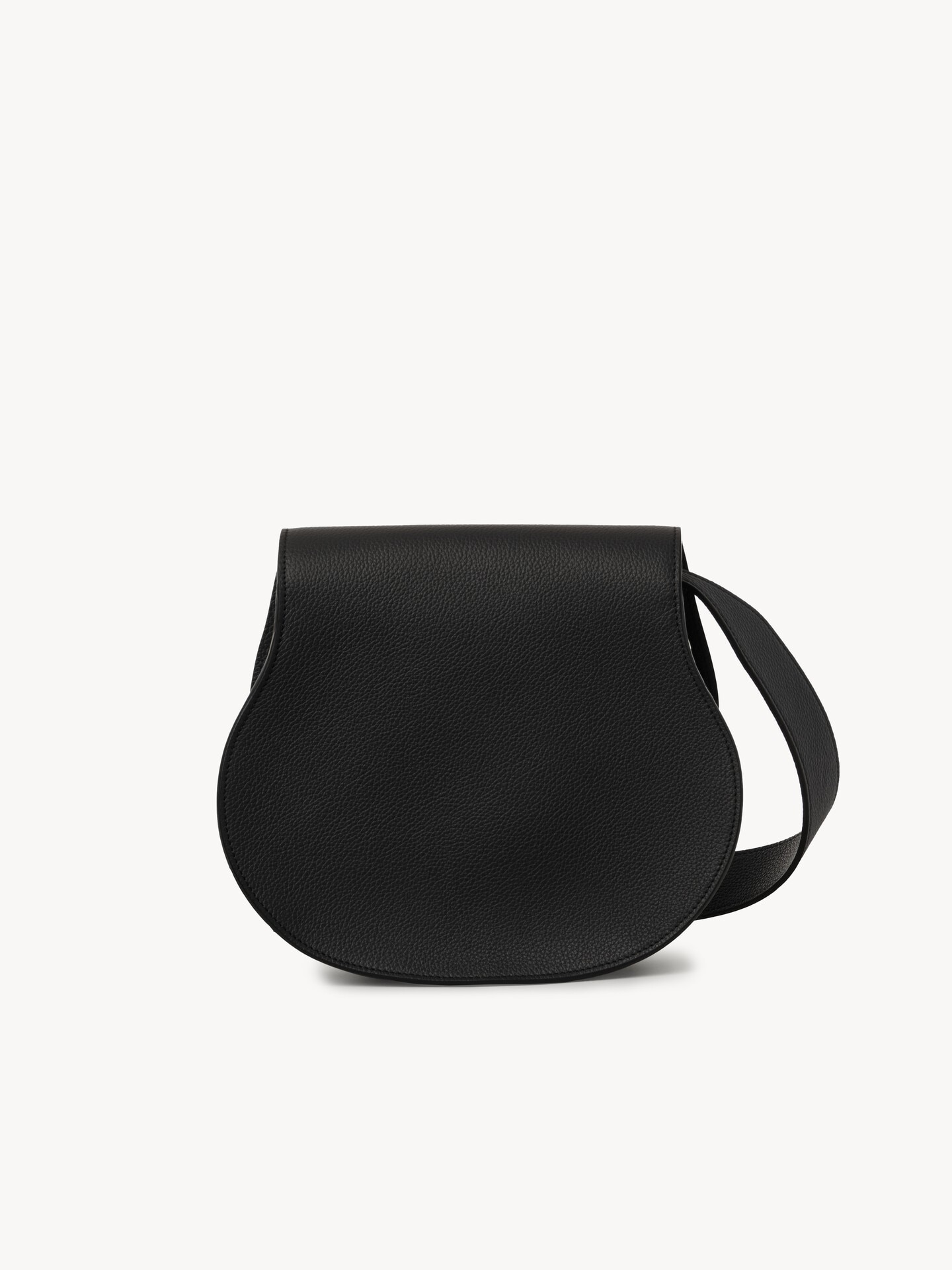 Marcie saddle bag in grained leather - 4