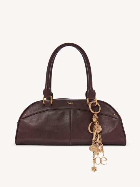Chlo&eacute; bowling bag in soft leather