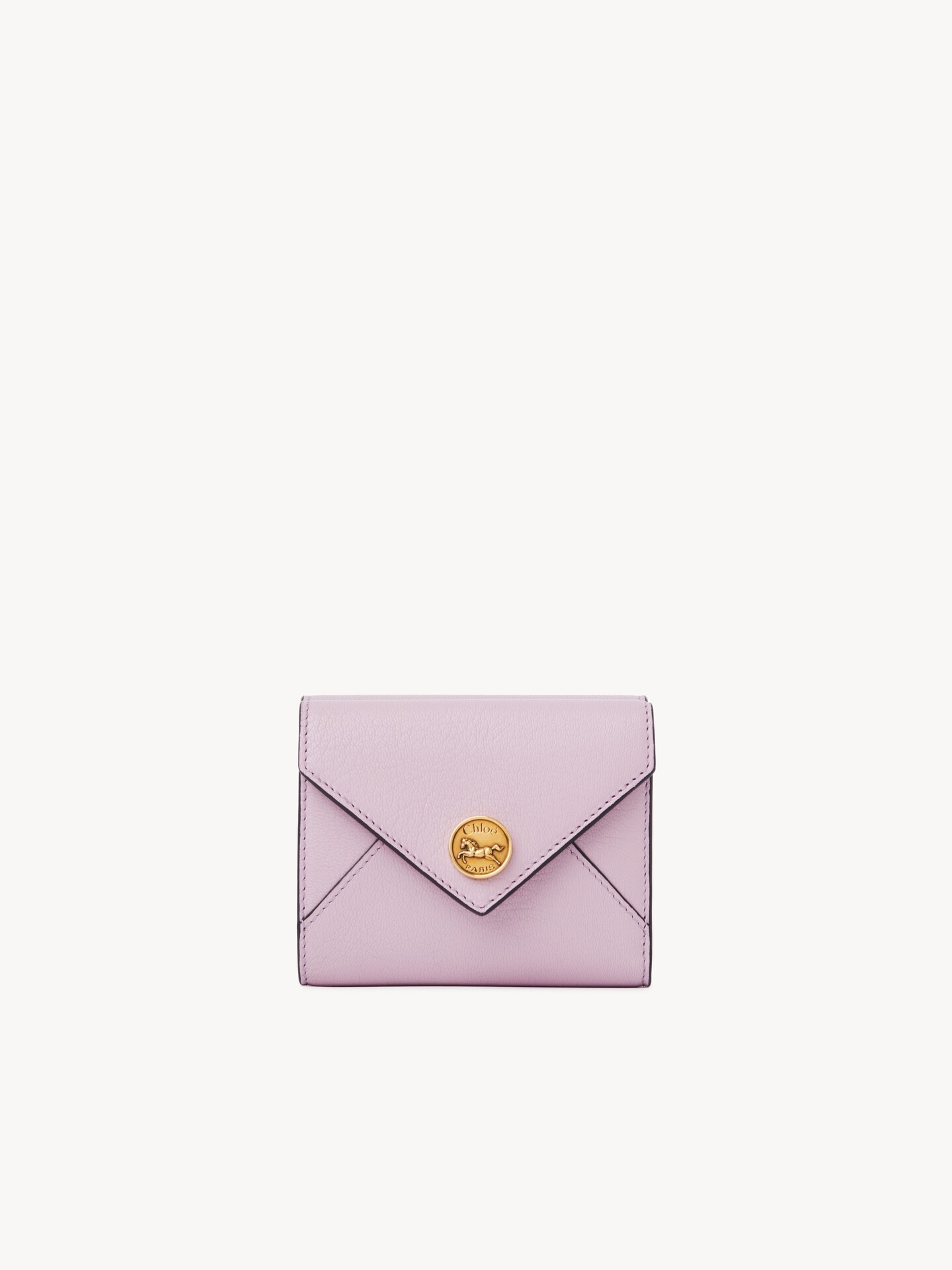 Monedero tarjetero Envelope peque&ntilde;o de cuero granulado - 1