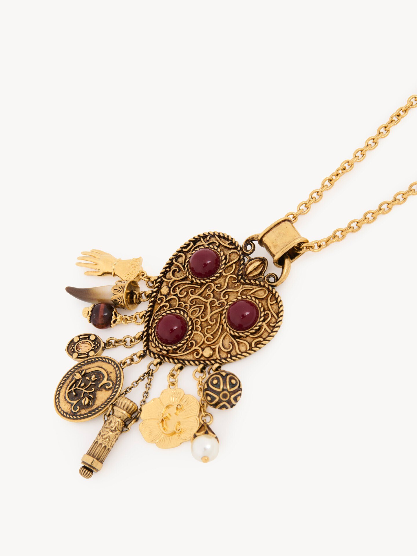 The Chloé Heartfull pendant necklace - 4