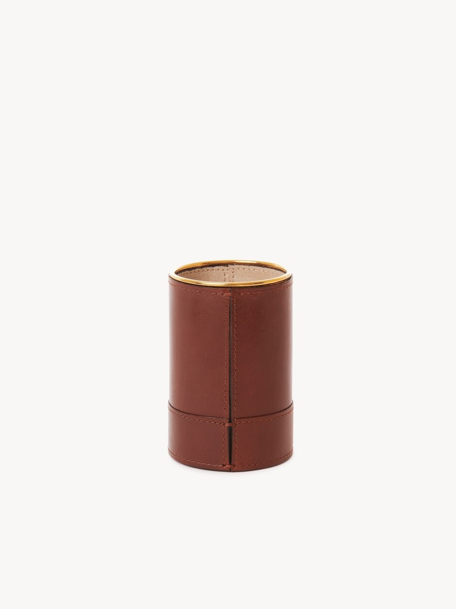 Perfume case in shiny leather - 3
