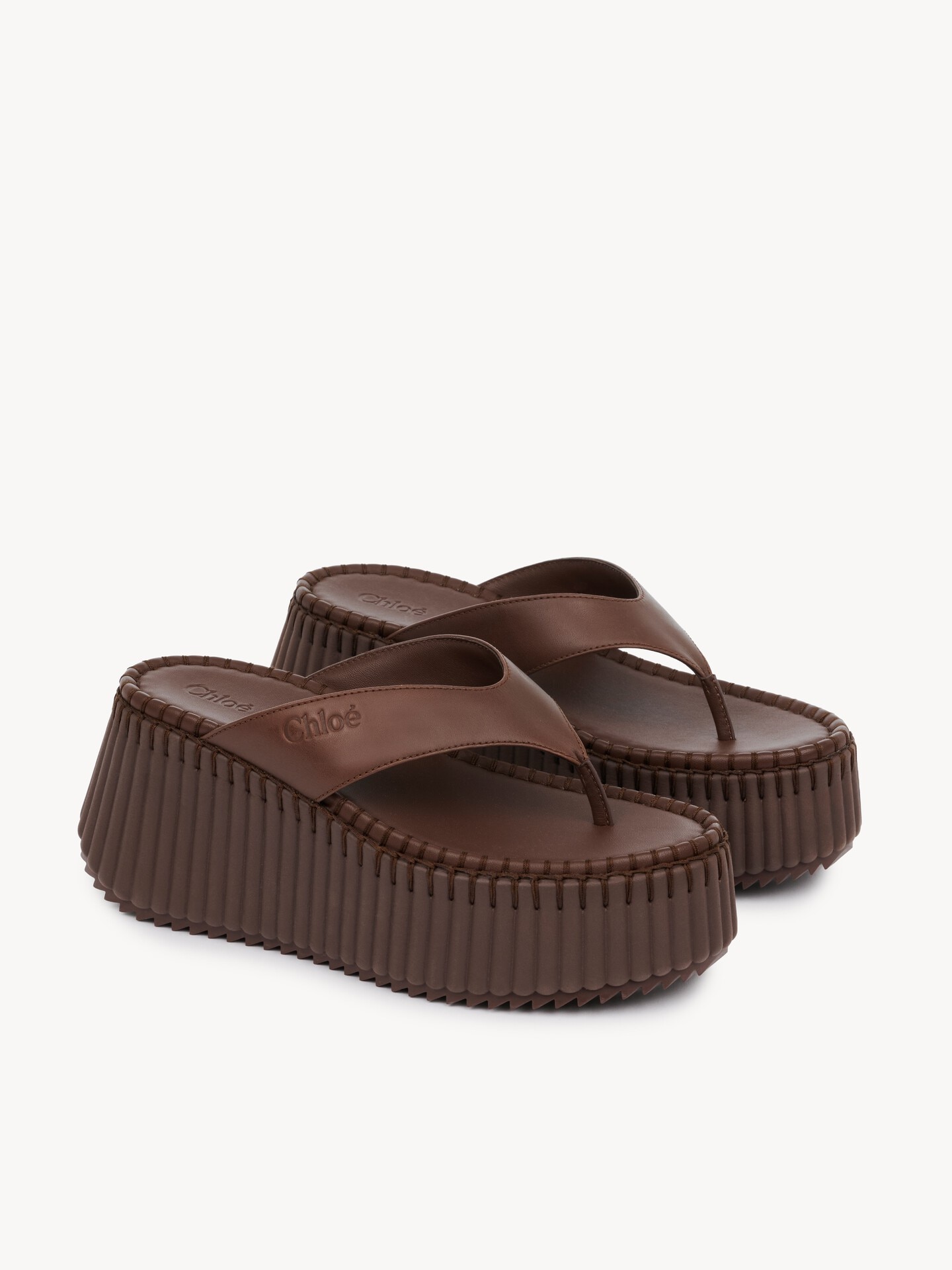 Sandalias con cu&ntilde;a Nama - 3