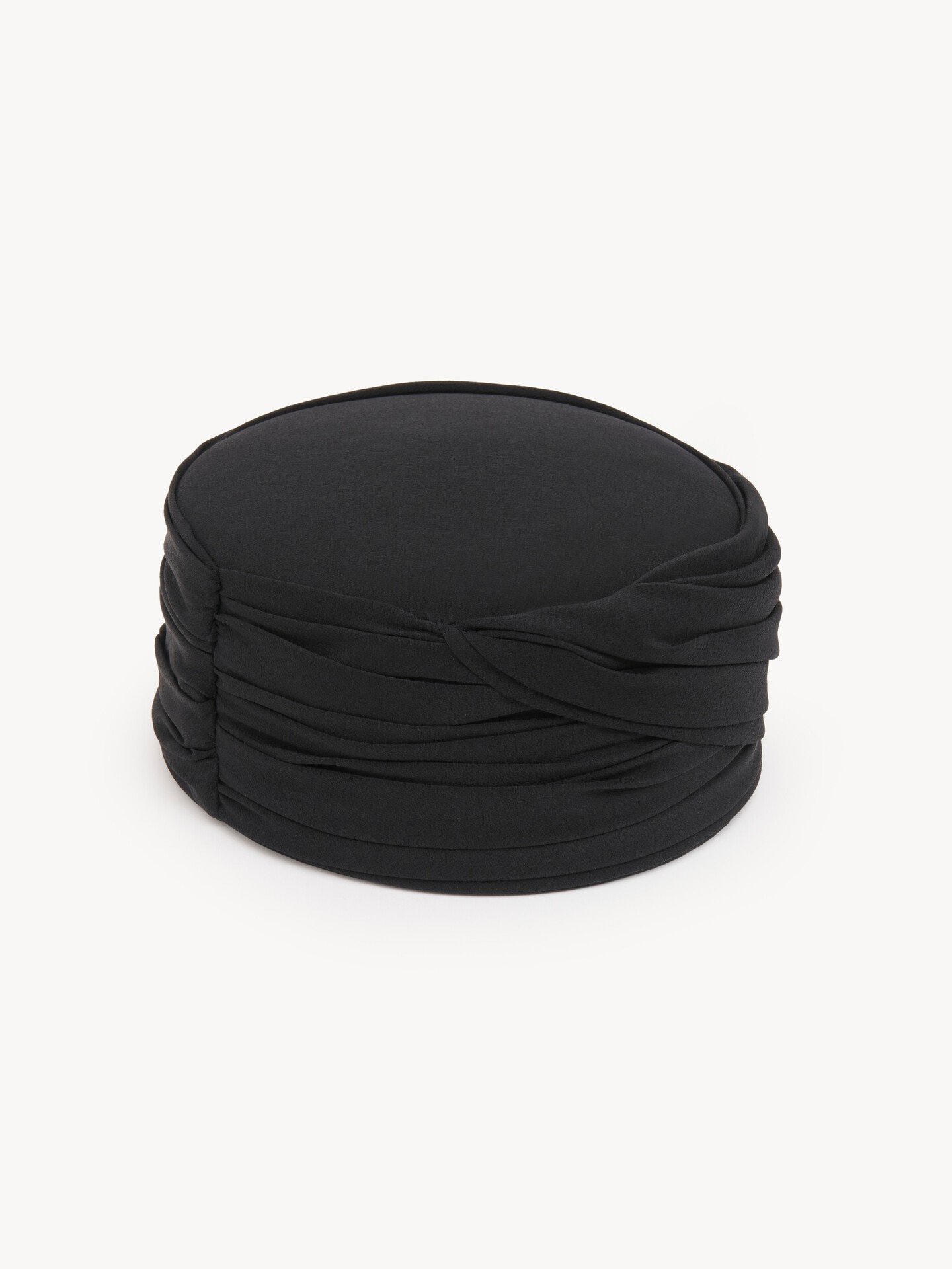 The Chloé Toque hat in silk crêpe - 1