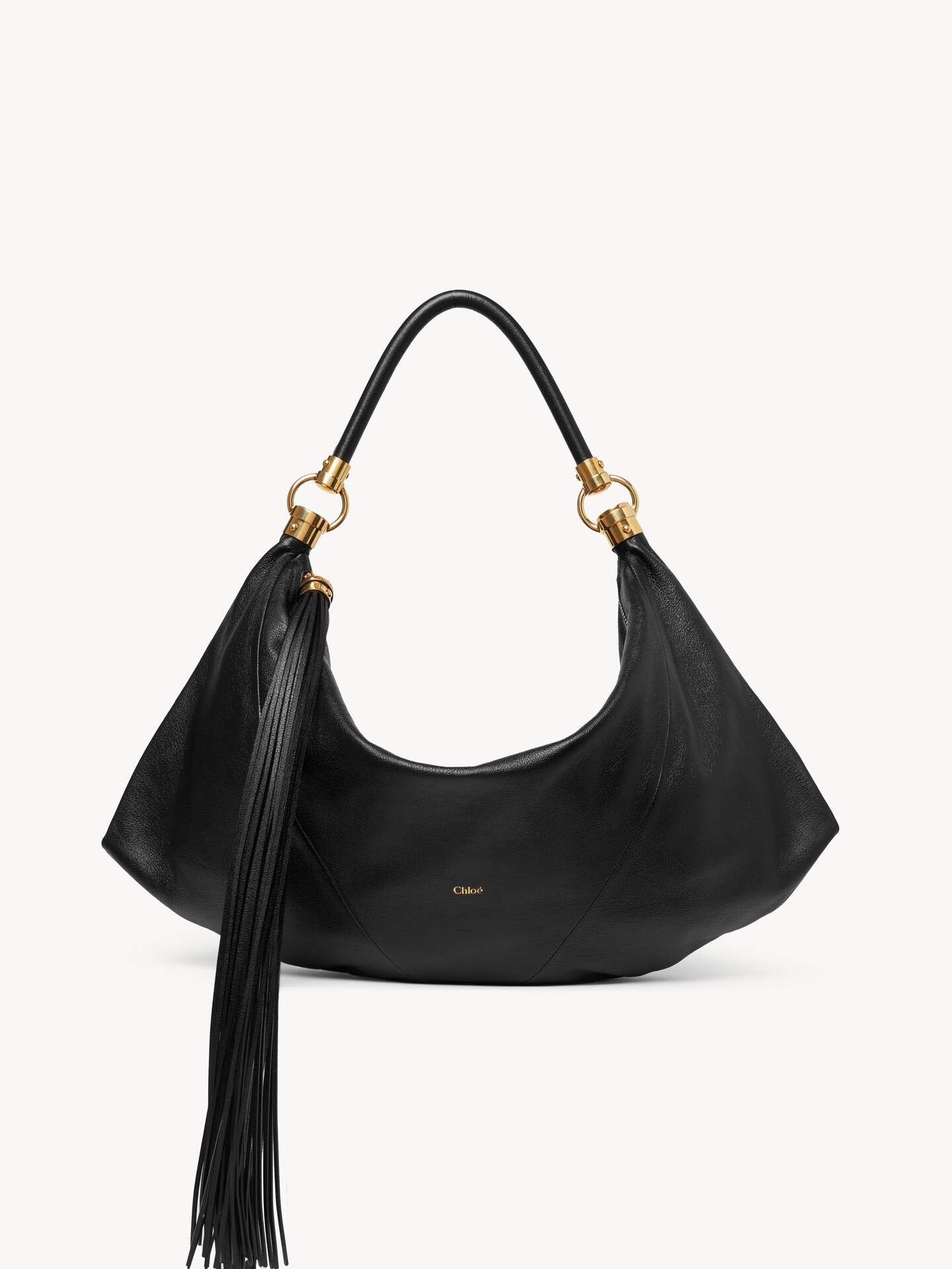 Chloé Foulard shoulder bag in grained leather - 1