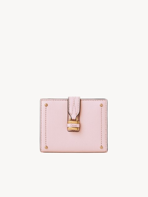 Paddington square wallet in grained leather