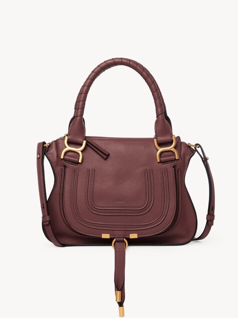 Bolso Marcie peque&ntilde;o de cuero granulado
