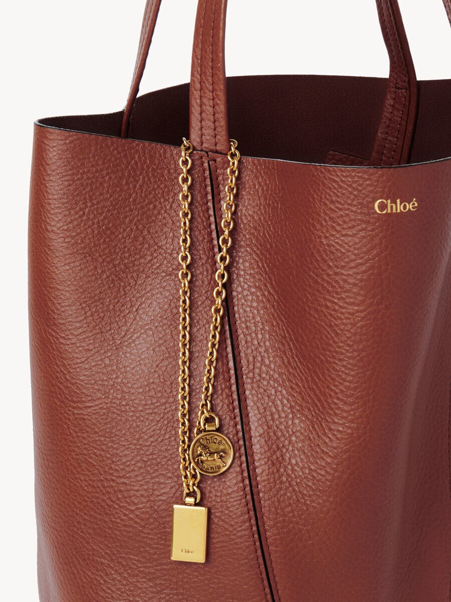 Bolso tote Chlo&eacute; Spin de cuero granulado - 6