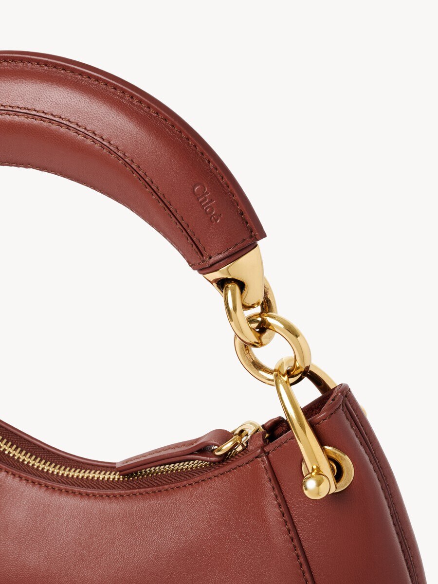 Small Chlo&eacute; Banana zipped hobo in soft leather - 7