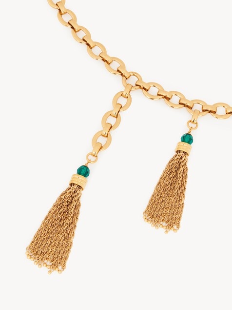 Cintur&oacute;n Chlo&eacute; Pompoms