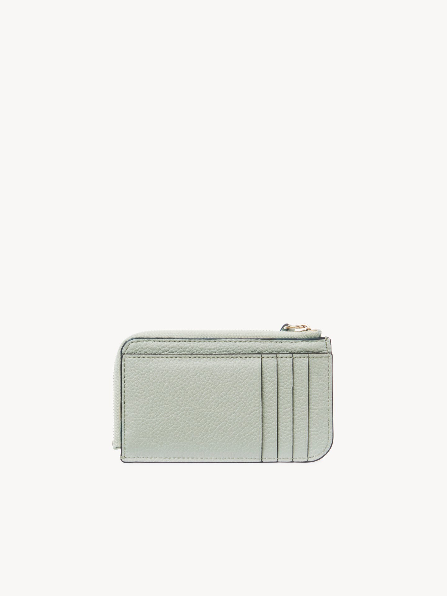 Cartera Alphabet de cuero granulado - 4
