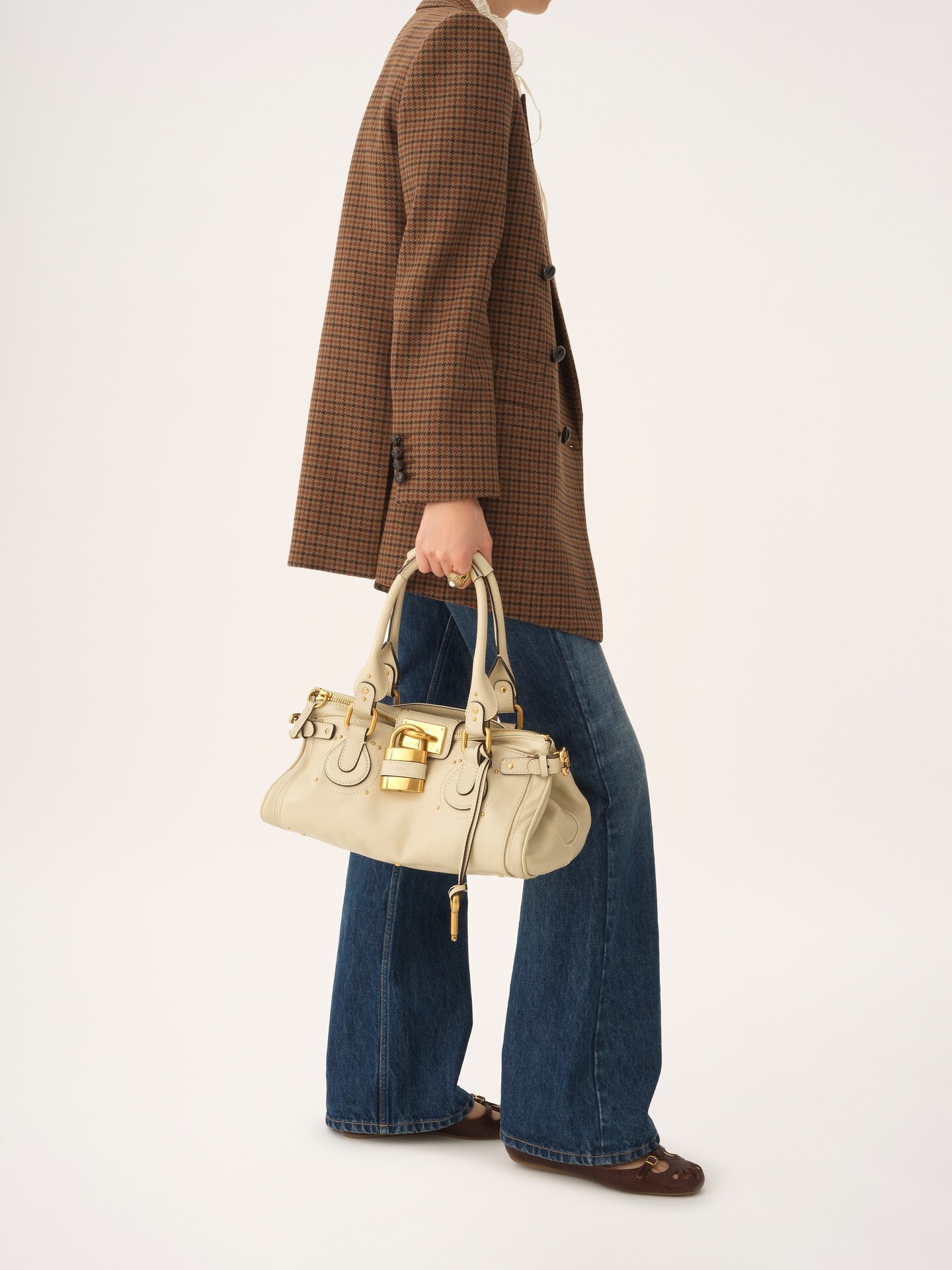 Paddington bag in grained leather - 8