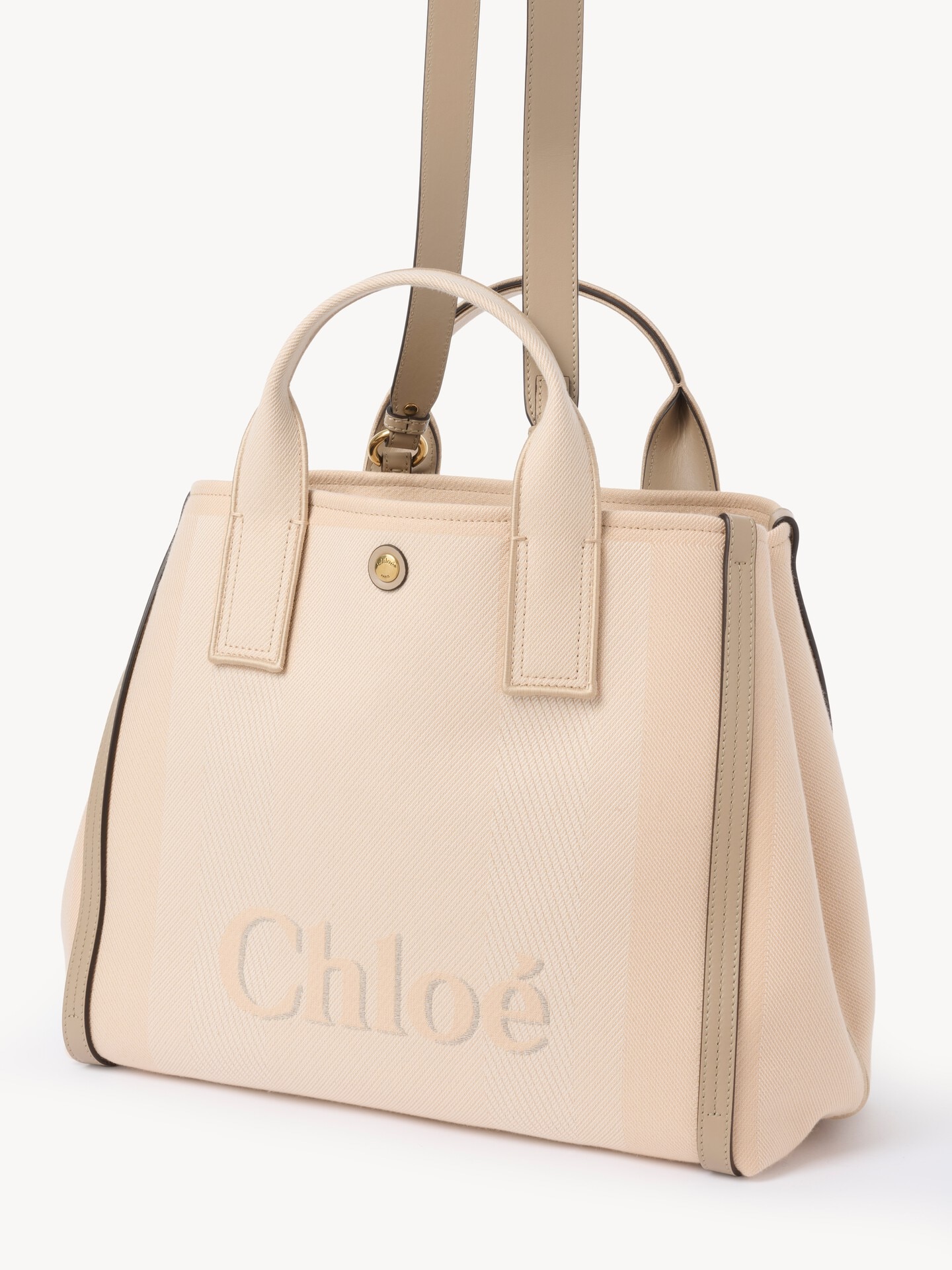 Chloé Carry tote bag in canvas - 4