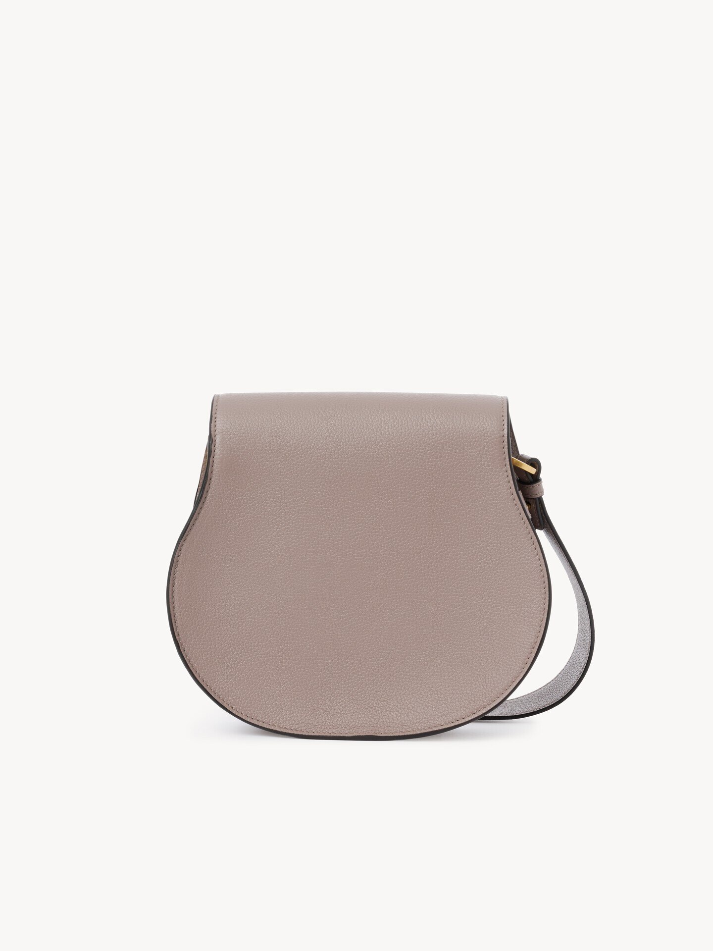 Bolso saddle Marcie de cuero granulado - 7