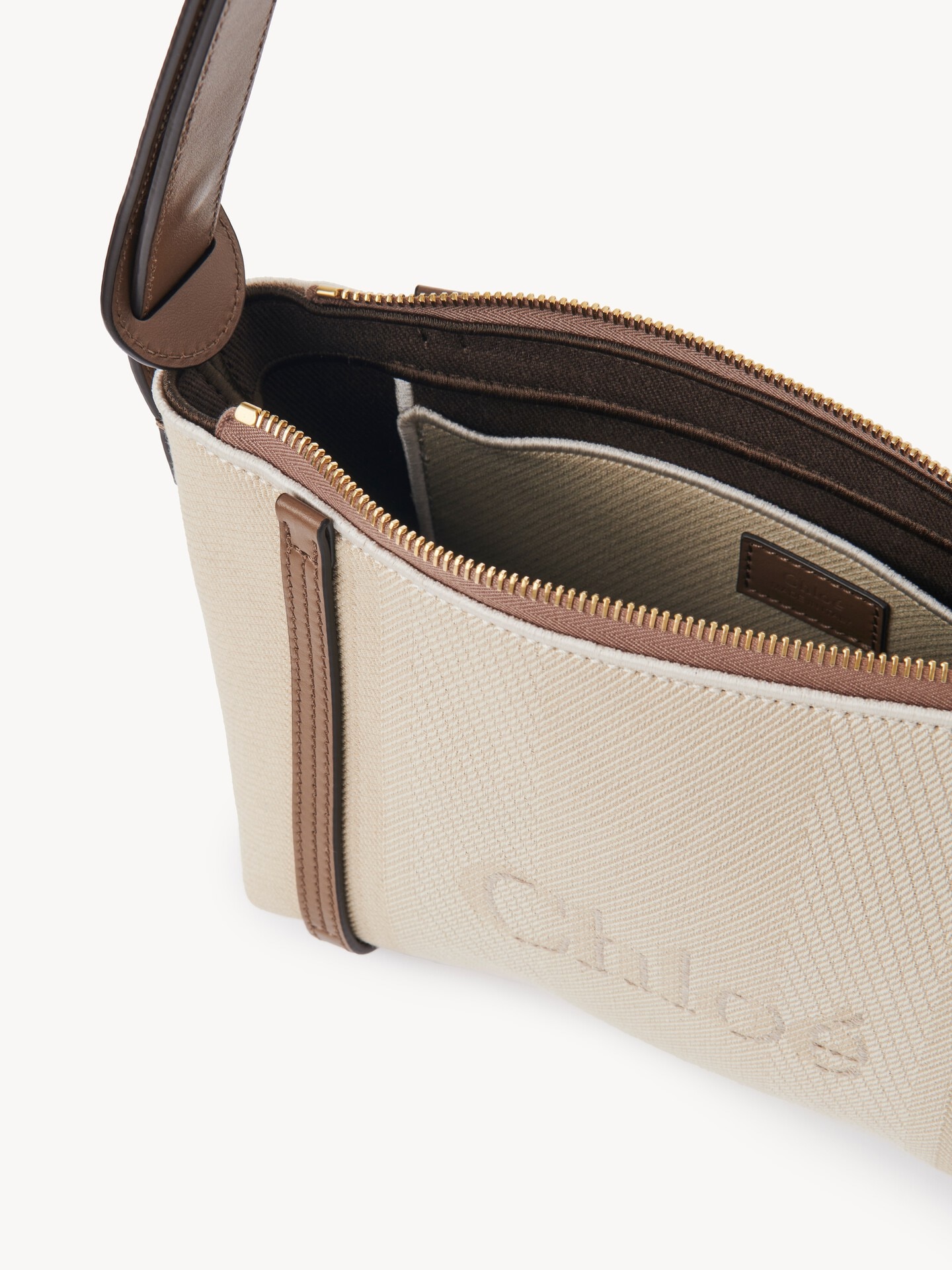 Bolso de hombro Chlo&eacute; Carry de lona - 5