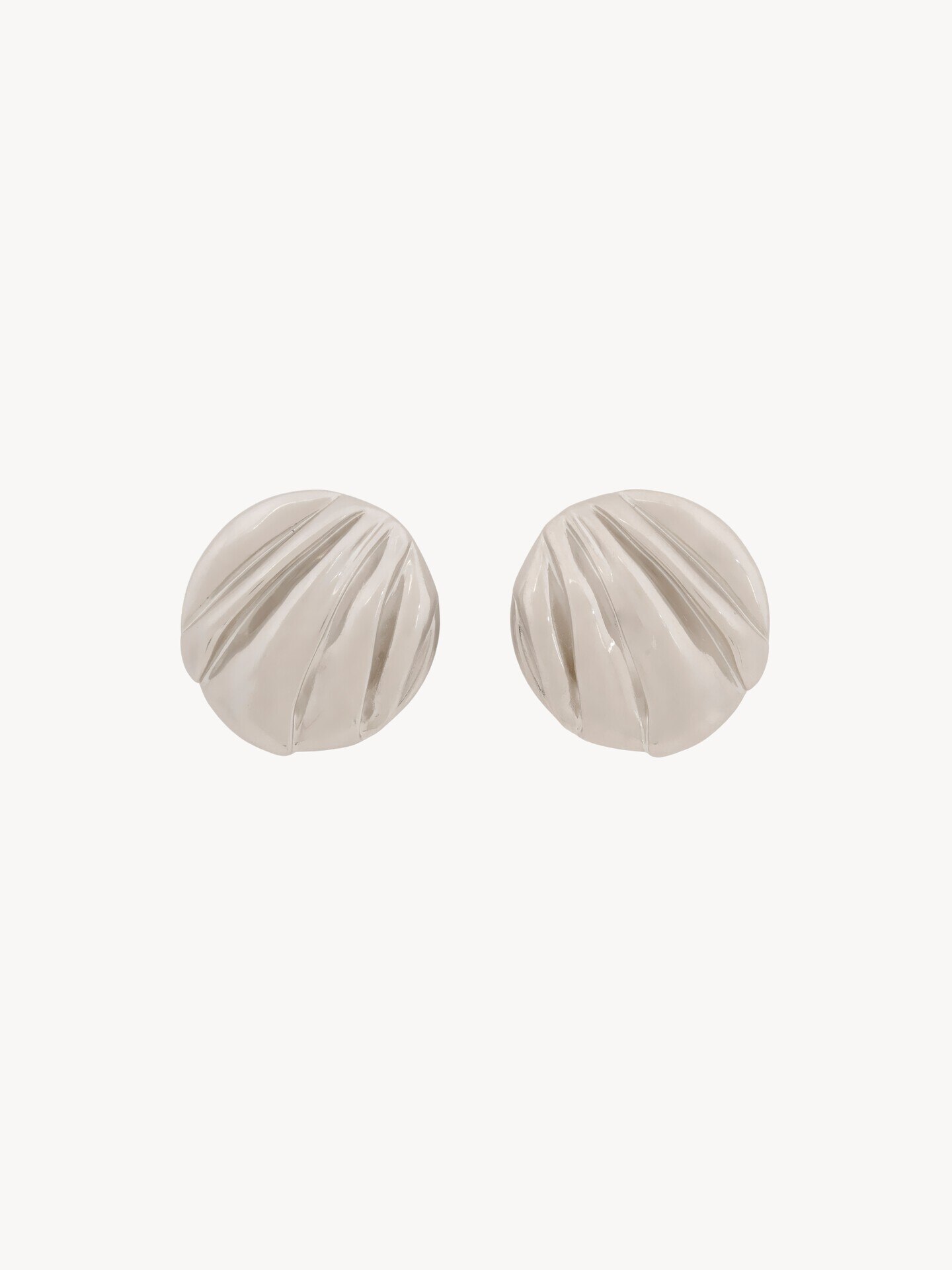 Pendientes Chlo&eacute; Pleats - 2
