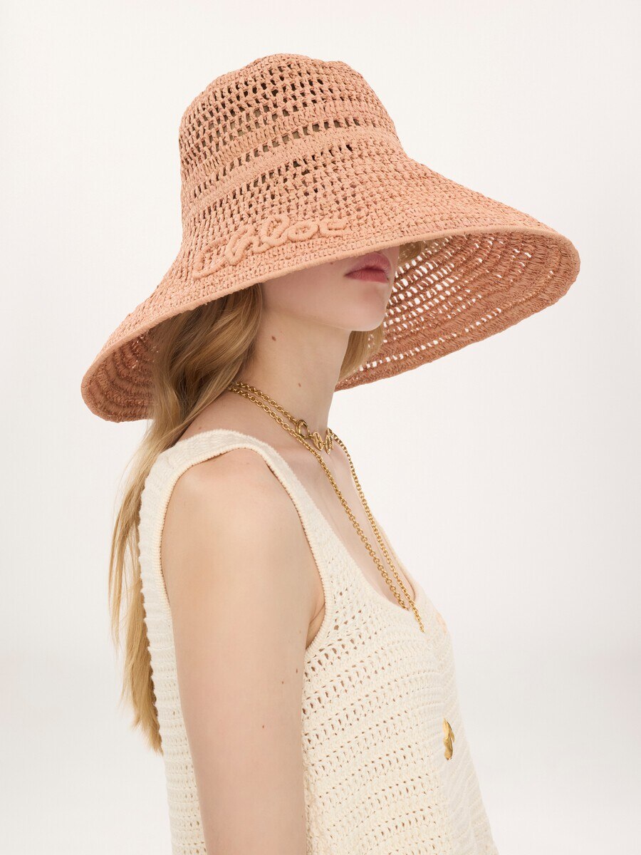 The Chlo&eacute; Raffia capeline hat - 5