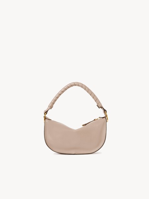 Minibolso de hombro Marcie de cuero suave