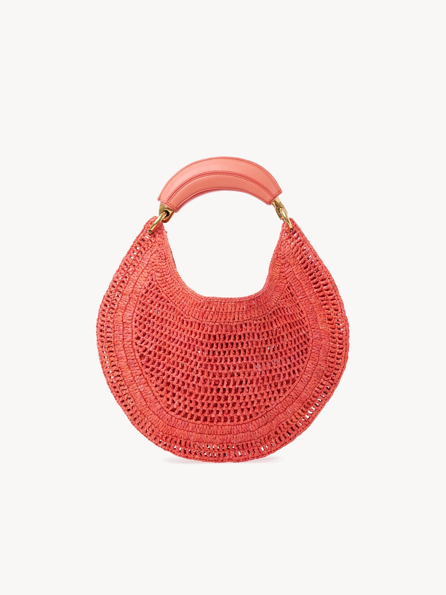 Bolso hobo Summer Banana de rafia - 5