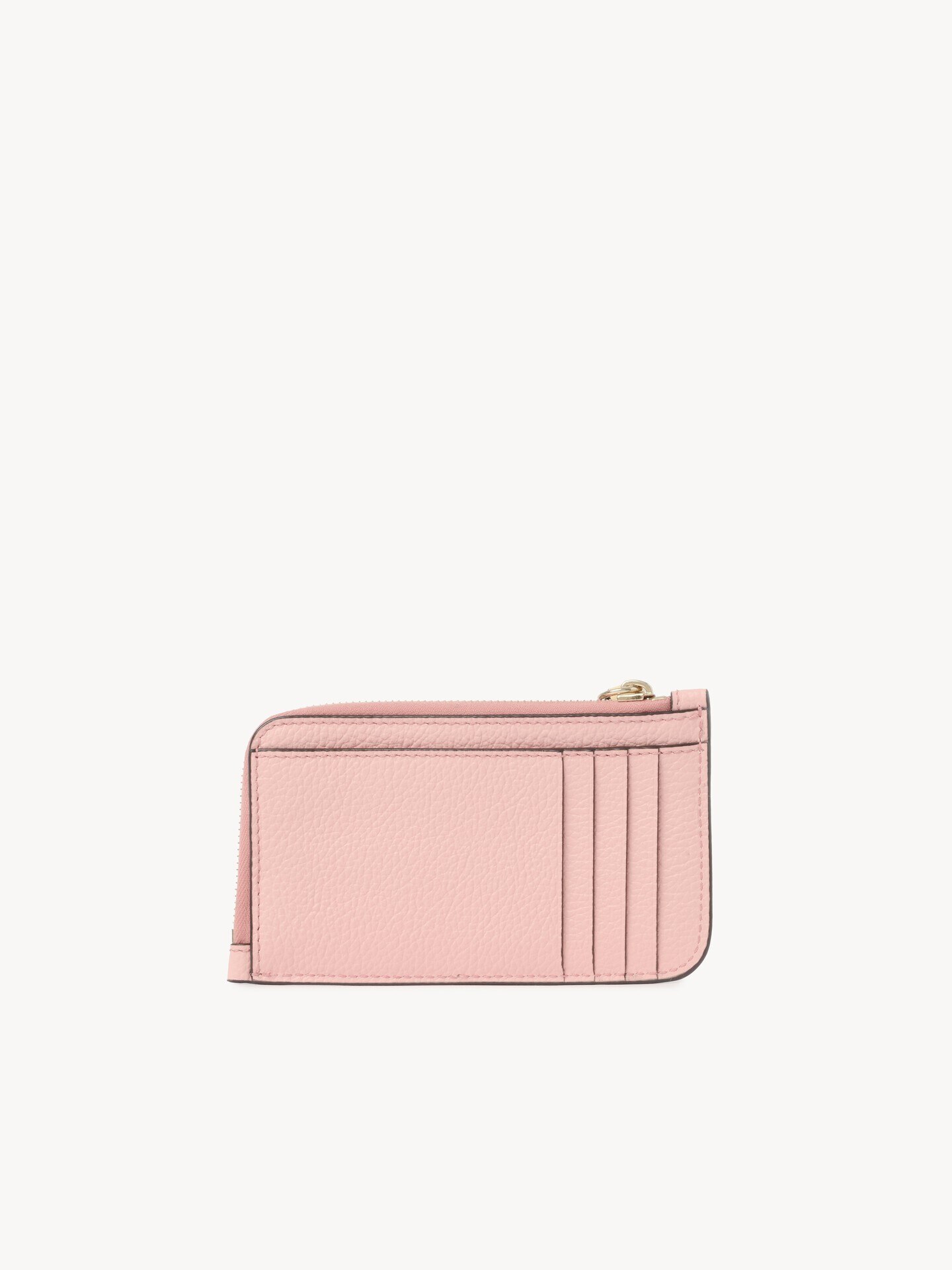 Cartera Alphabet de cuero granulado - 4