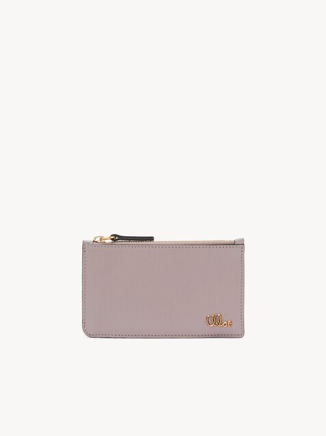 Small Chloé Iconic purse with card slots in shiny leather