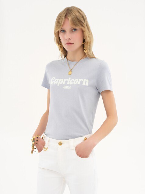 Baby fit Capricorn T-shirt in cotton jersey