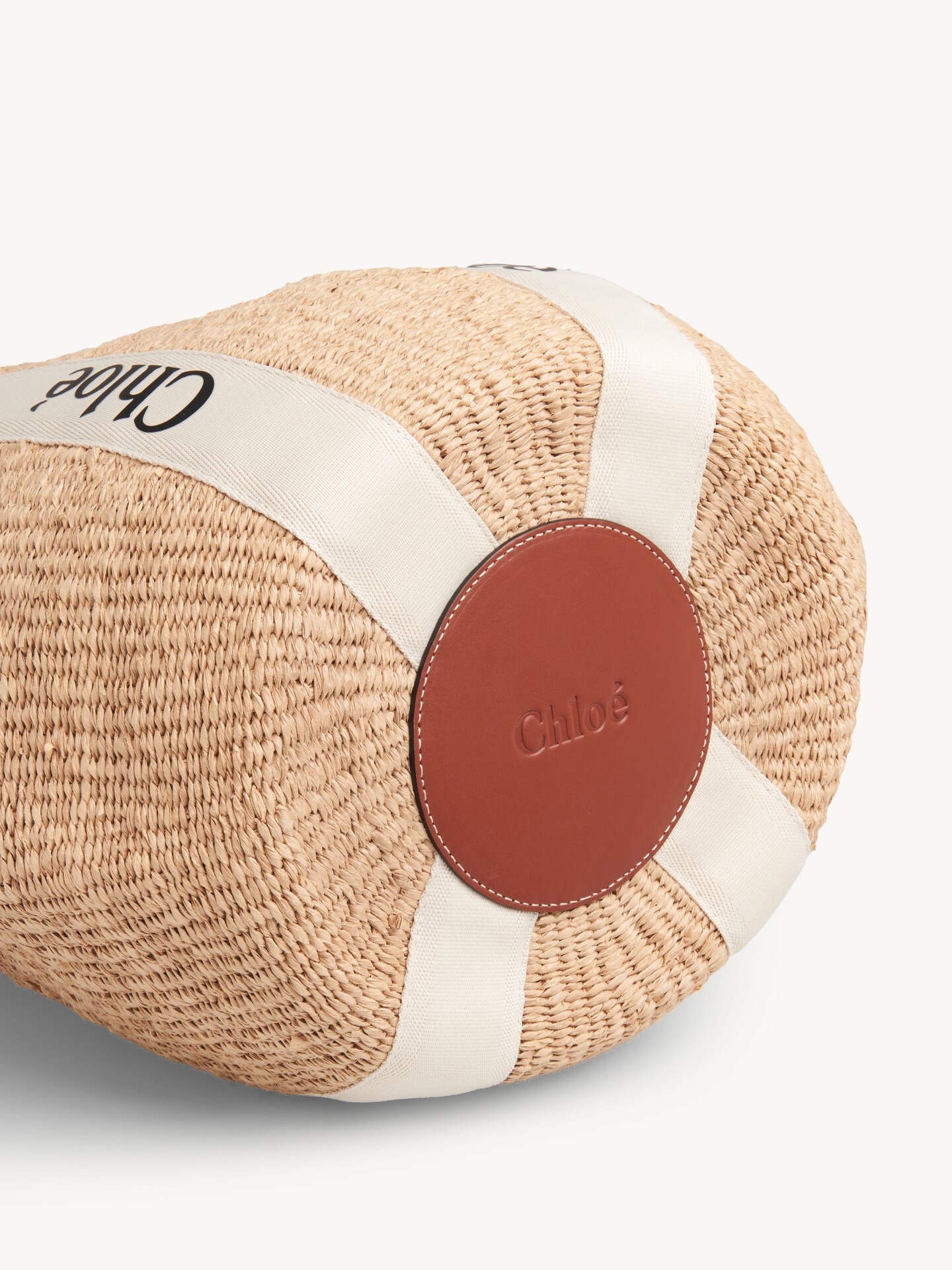 Large Woody basket in natural fibers - 9