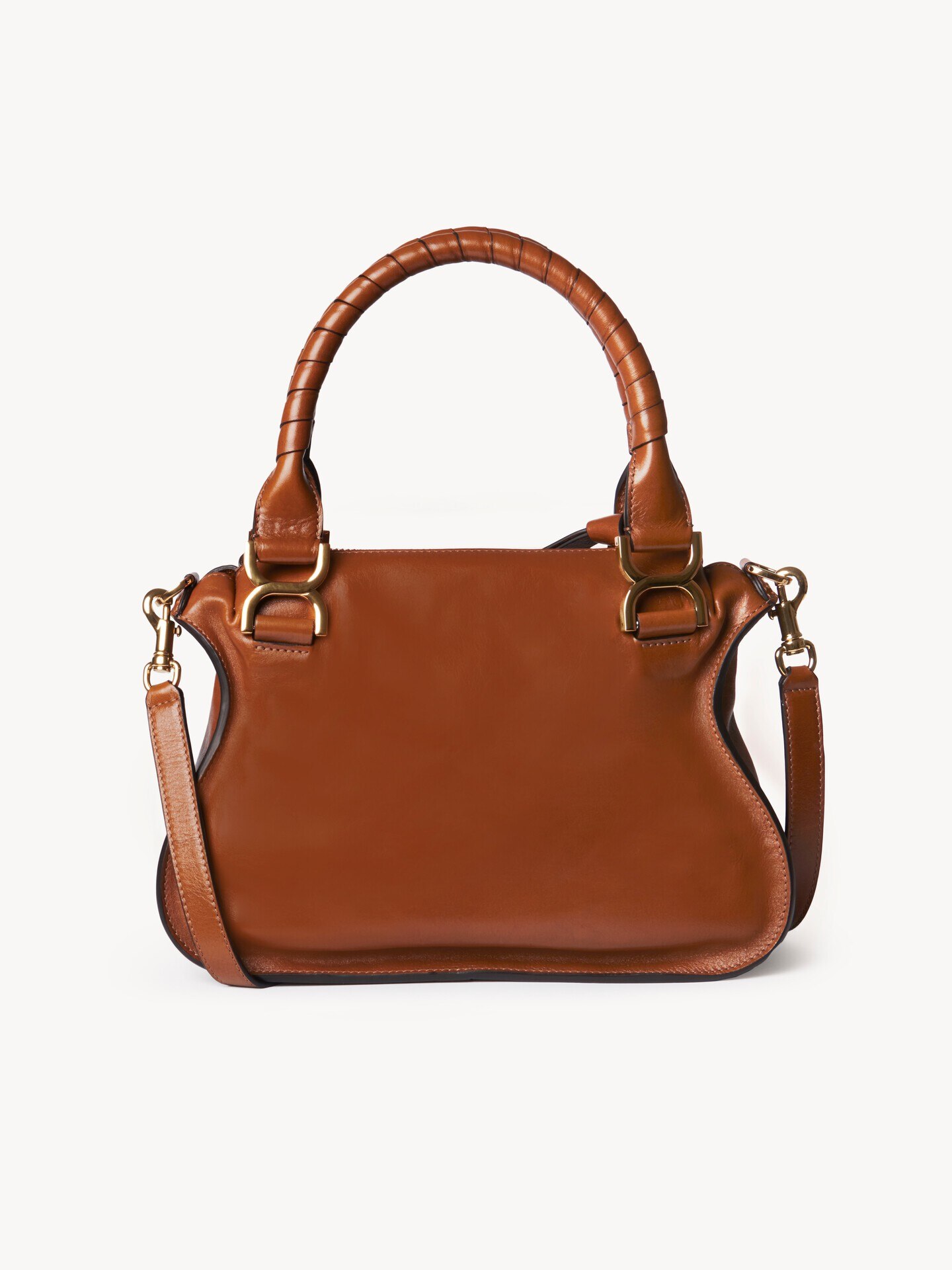 Bolso peque&ntilde;o Marcie de cuero brillante - 4