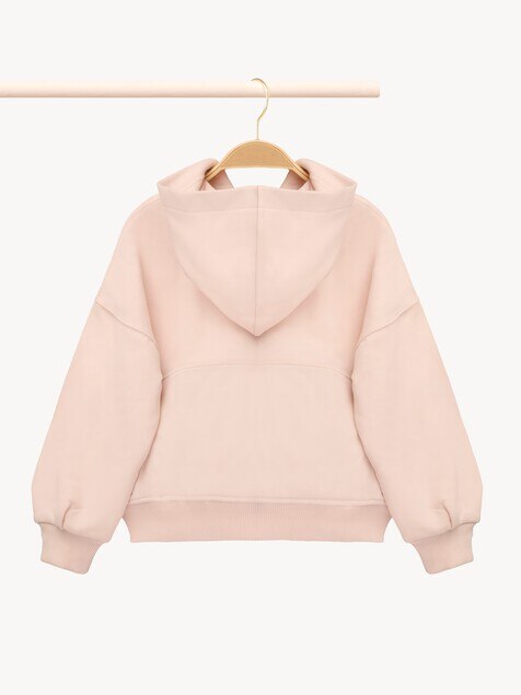 Sudadera con capucha y cremallera infantil