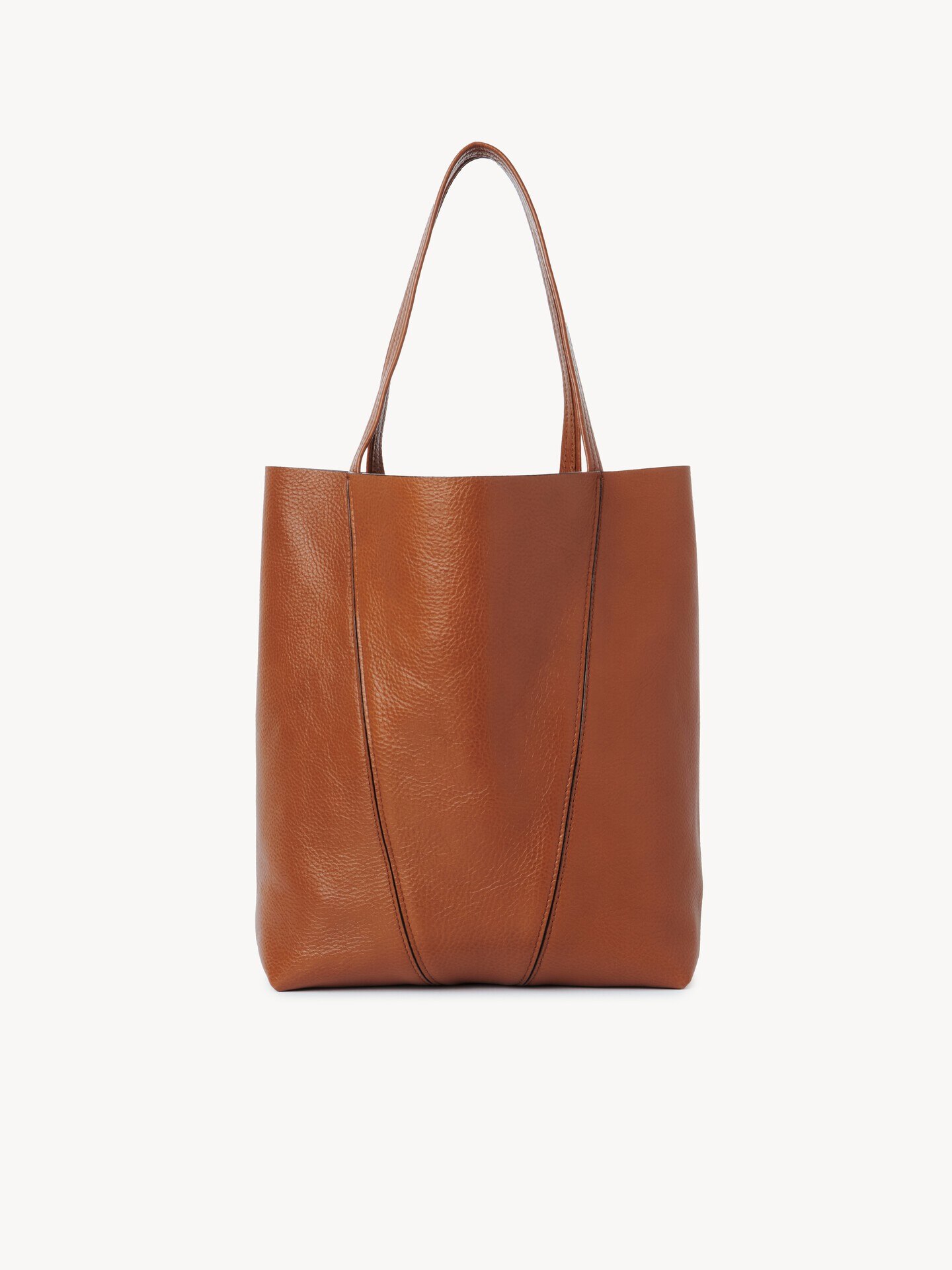 Chloé Spin tote bag in grained leather - 4