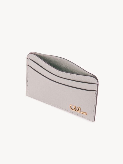 Chloé Iconic card holder in grained leather