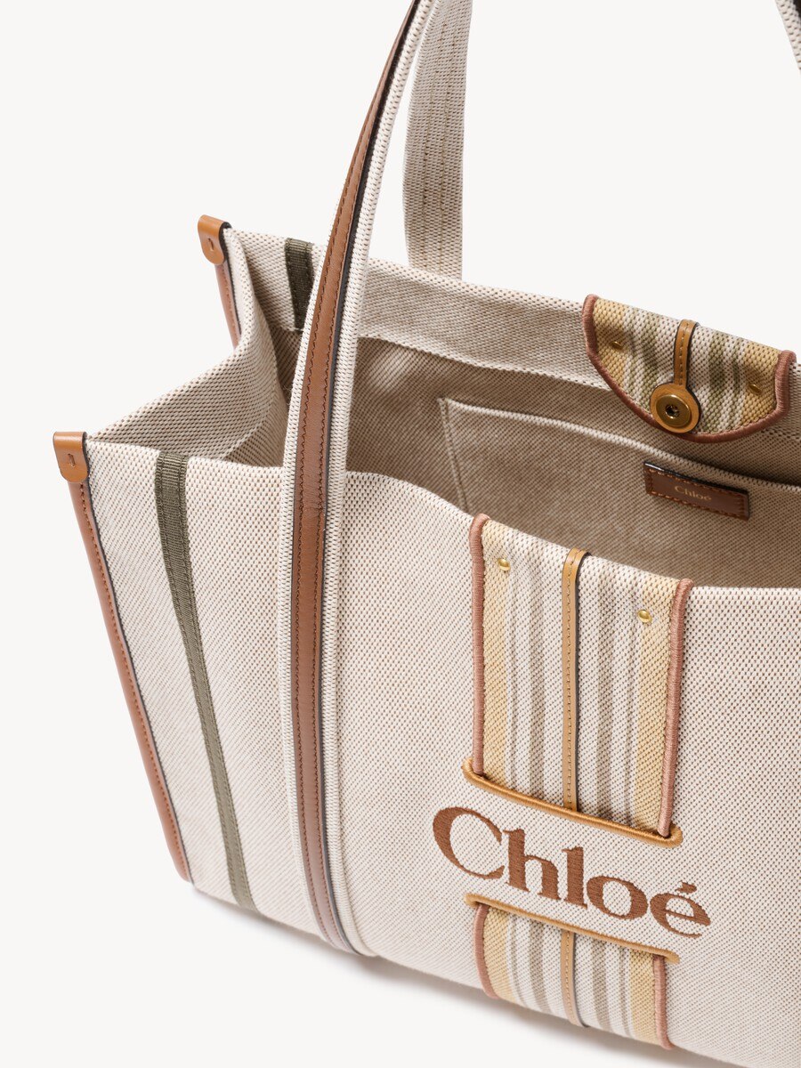 Woody Loop tote bag in canvas - 6