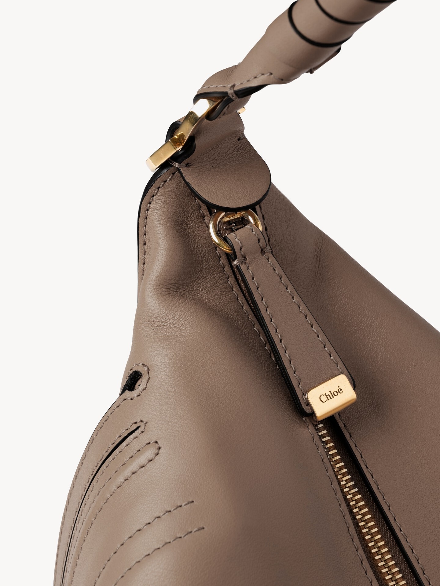 Small Marcie shoulder bag in soft leather - 6