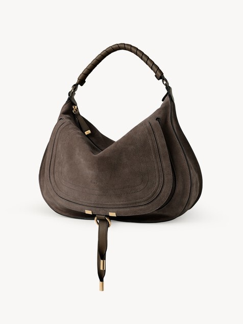 Bolso de hombro Marcie de ante