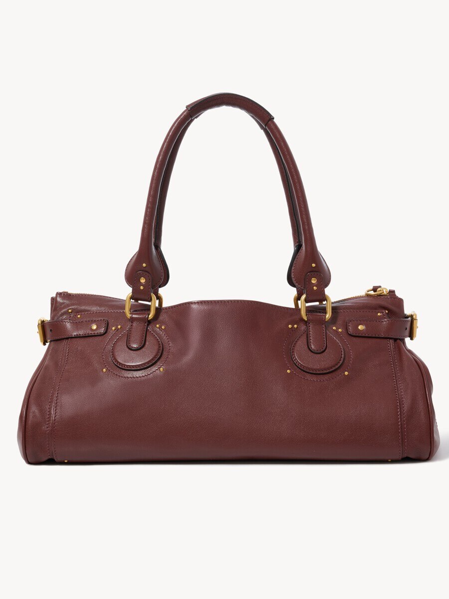 XL Paddington weekender bag in grained leather - 5