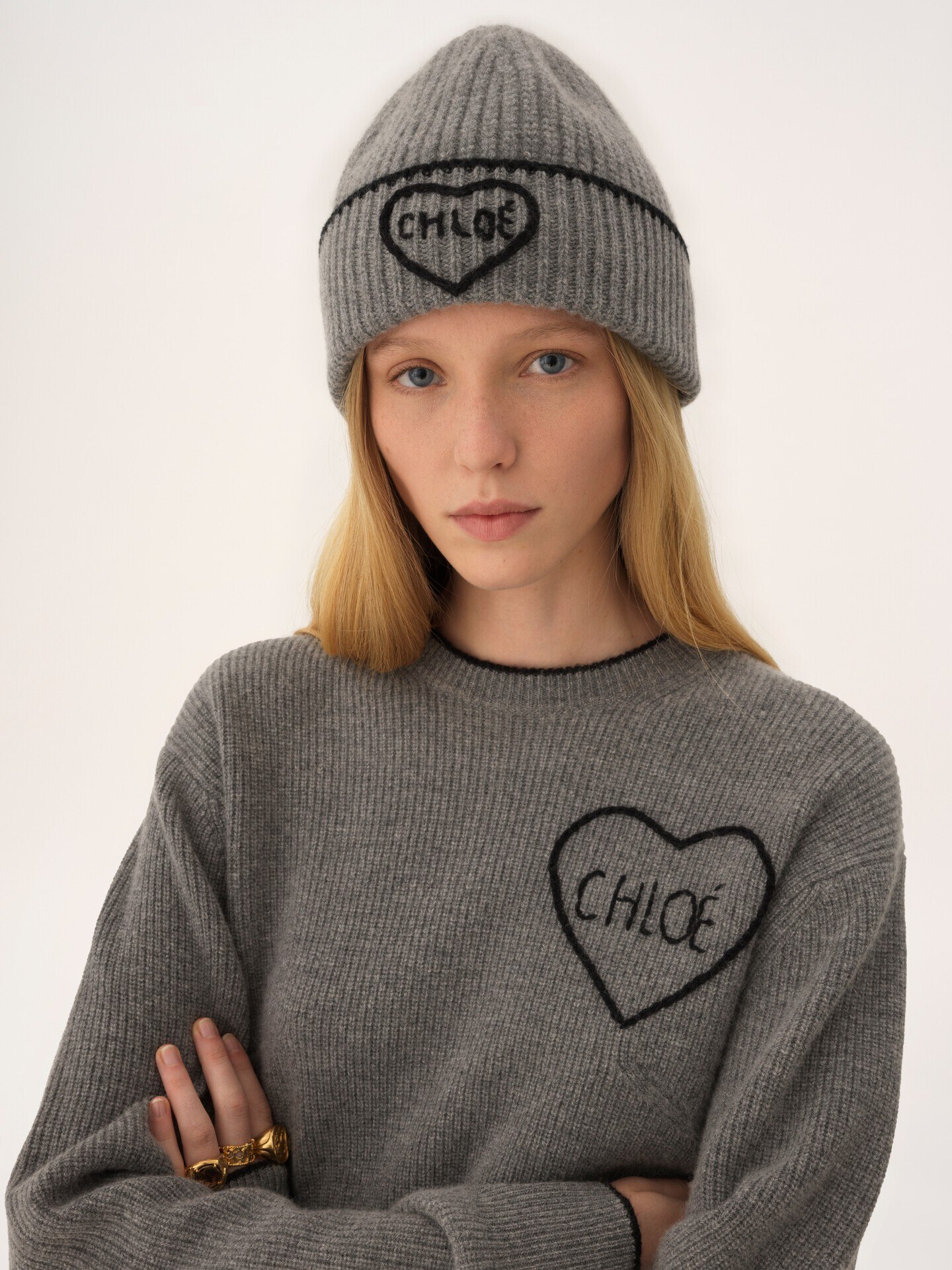 Gorro Chlo&eacute; Encoeur de lana y cachemira - 3
