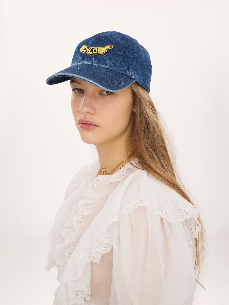 The Chlo&eacute; Chill cap in denim - 5