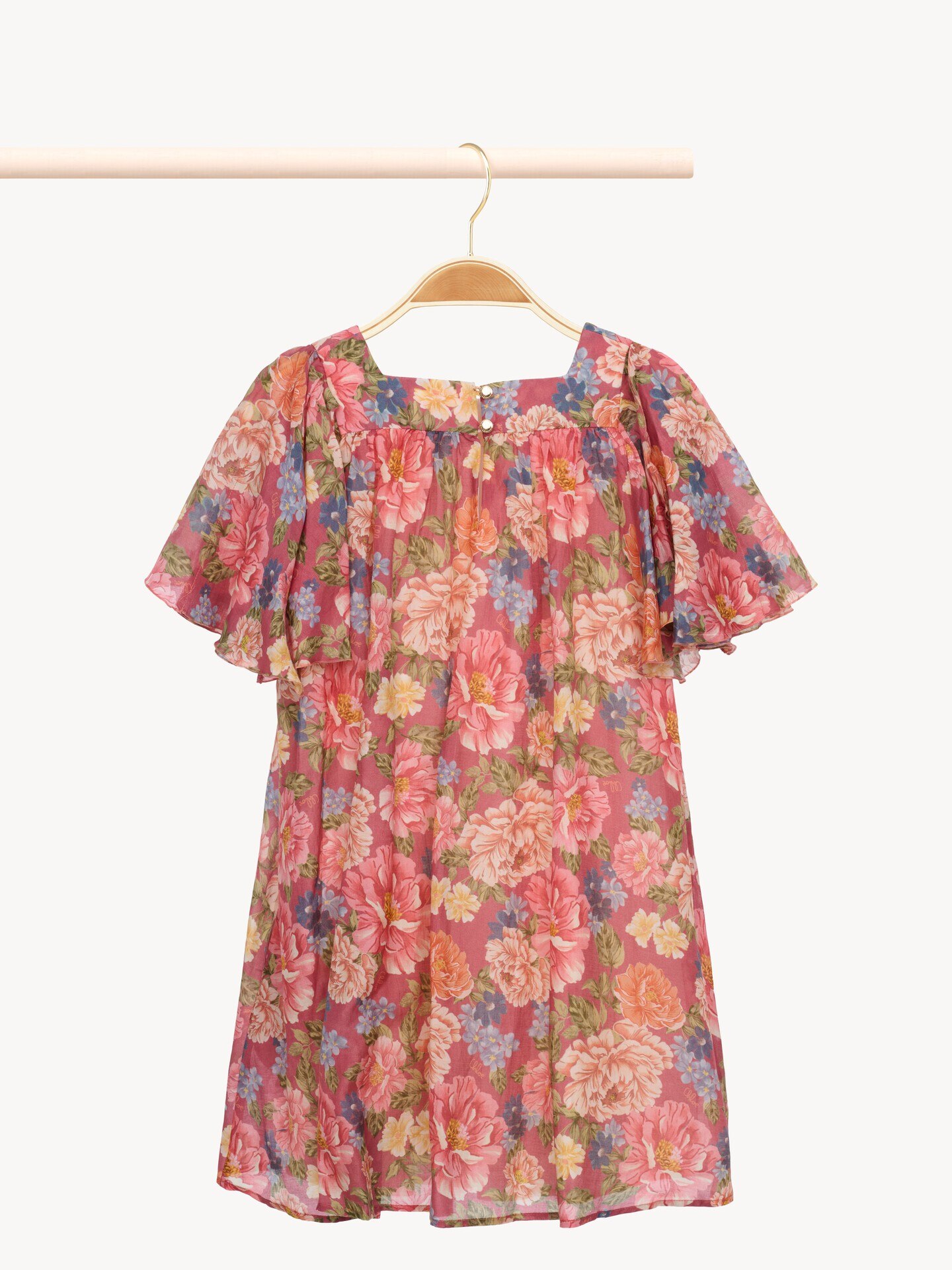 Vestido de manga corta infantil - 3