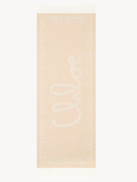 The Chloé Iconic scarf in jacquard wool