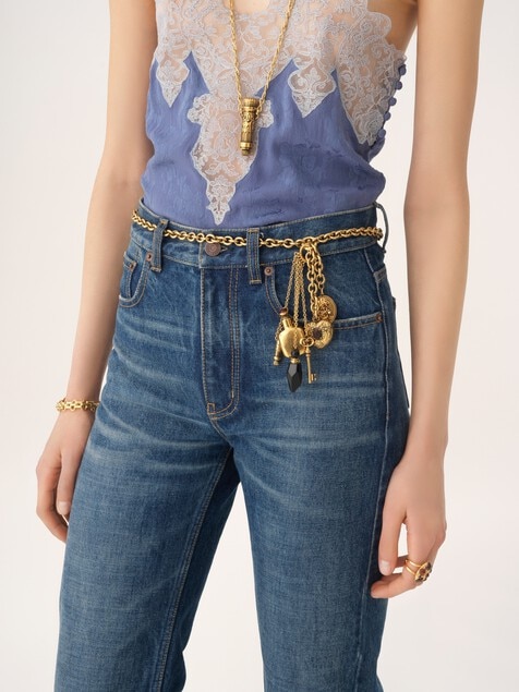 The Château Treasures charm in brass & resin