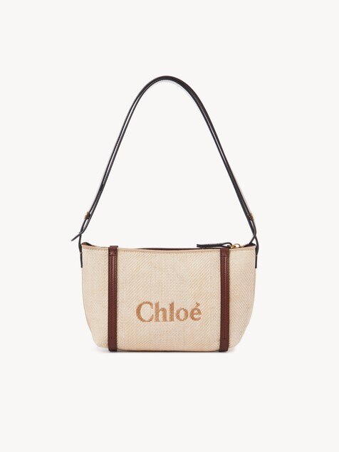 Chloé Carry shoulder bag in raffia