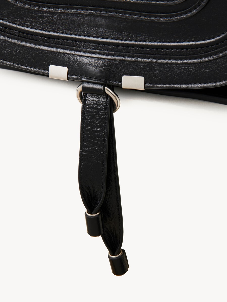 Bolso Marcie de cuero brillante - 9