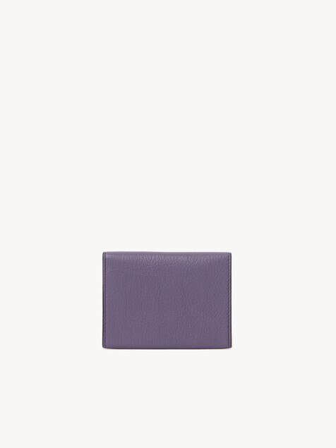 Tarjetero Envelope de cuero granulado