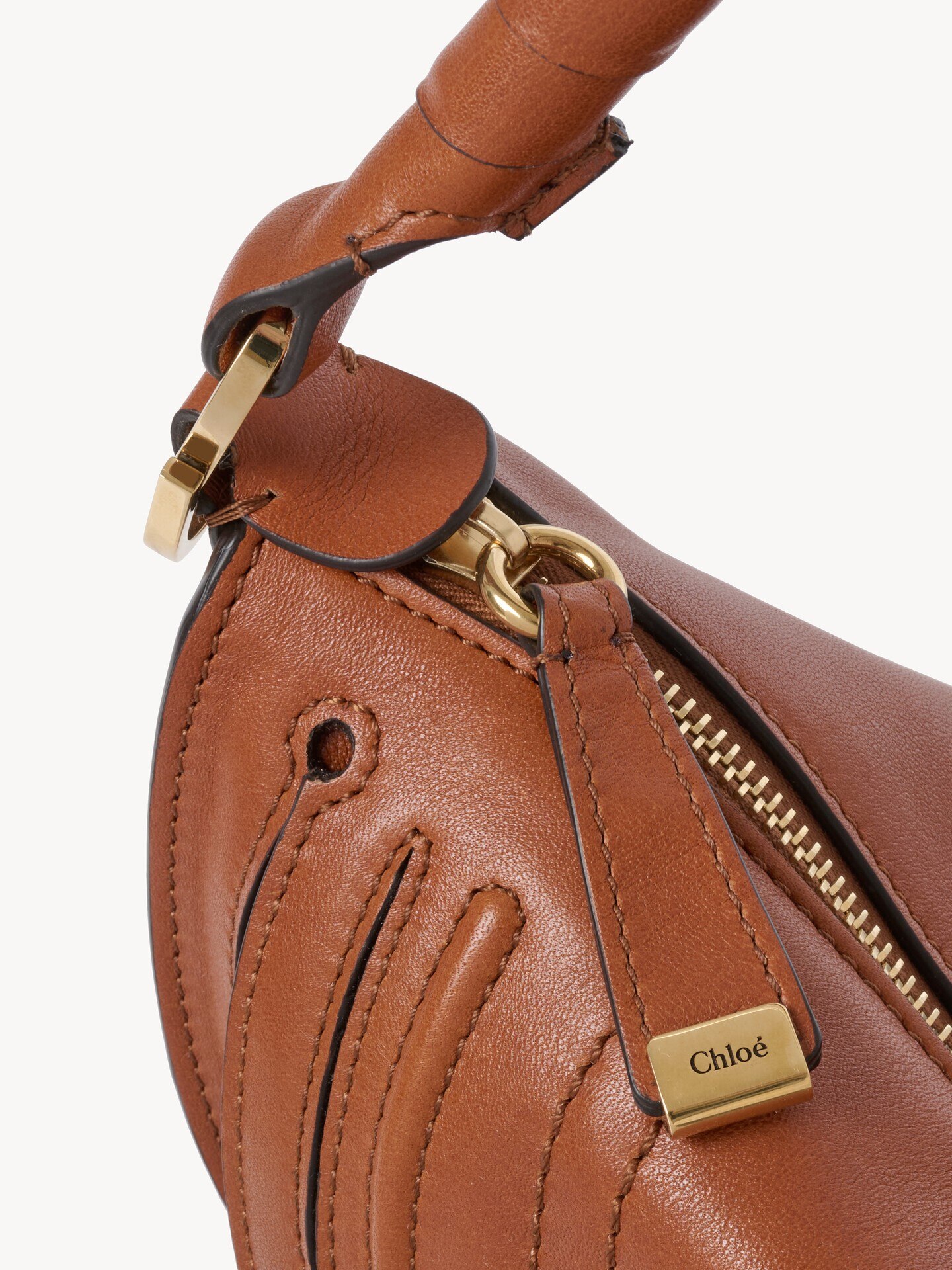 Mini Marcie shoulder bag in soft leather - 6