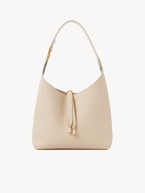 Bolso hobo peque&ntilde;o Marcie de cuero granulado
