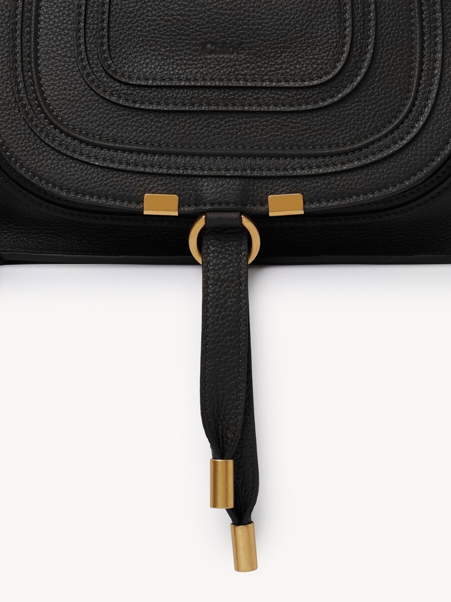 Small Marcie bag in grained leather - 10