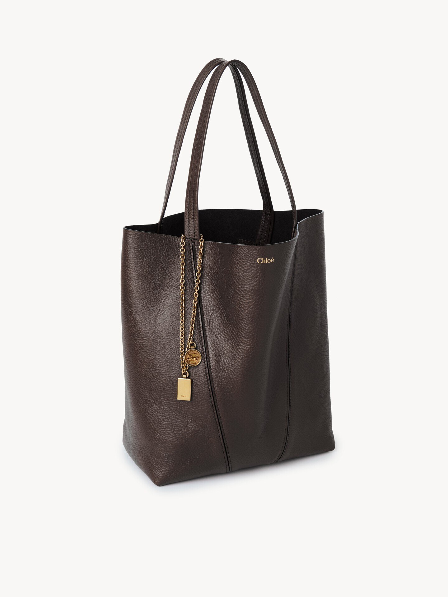 Bolso tote Chlo&eacute; Spin de cuero granulado - 4