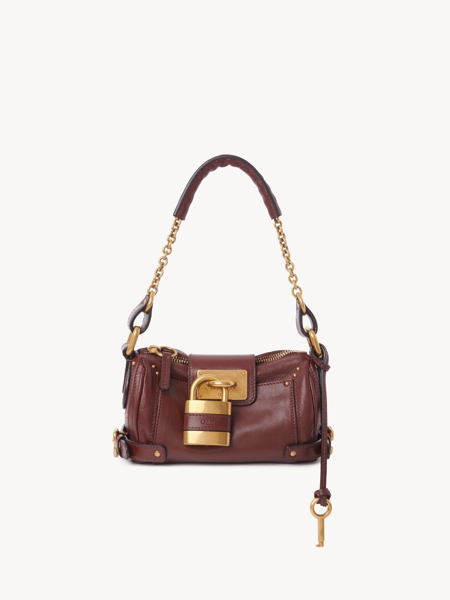Small Paddington chain bag in grained leather - 2