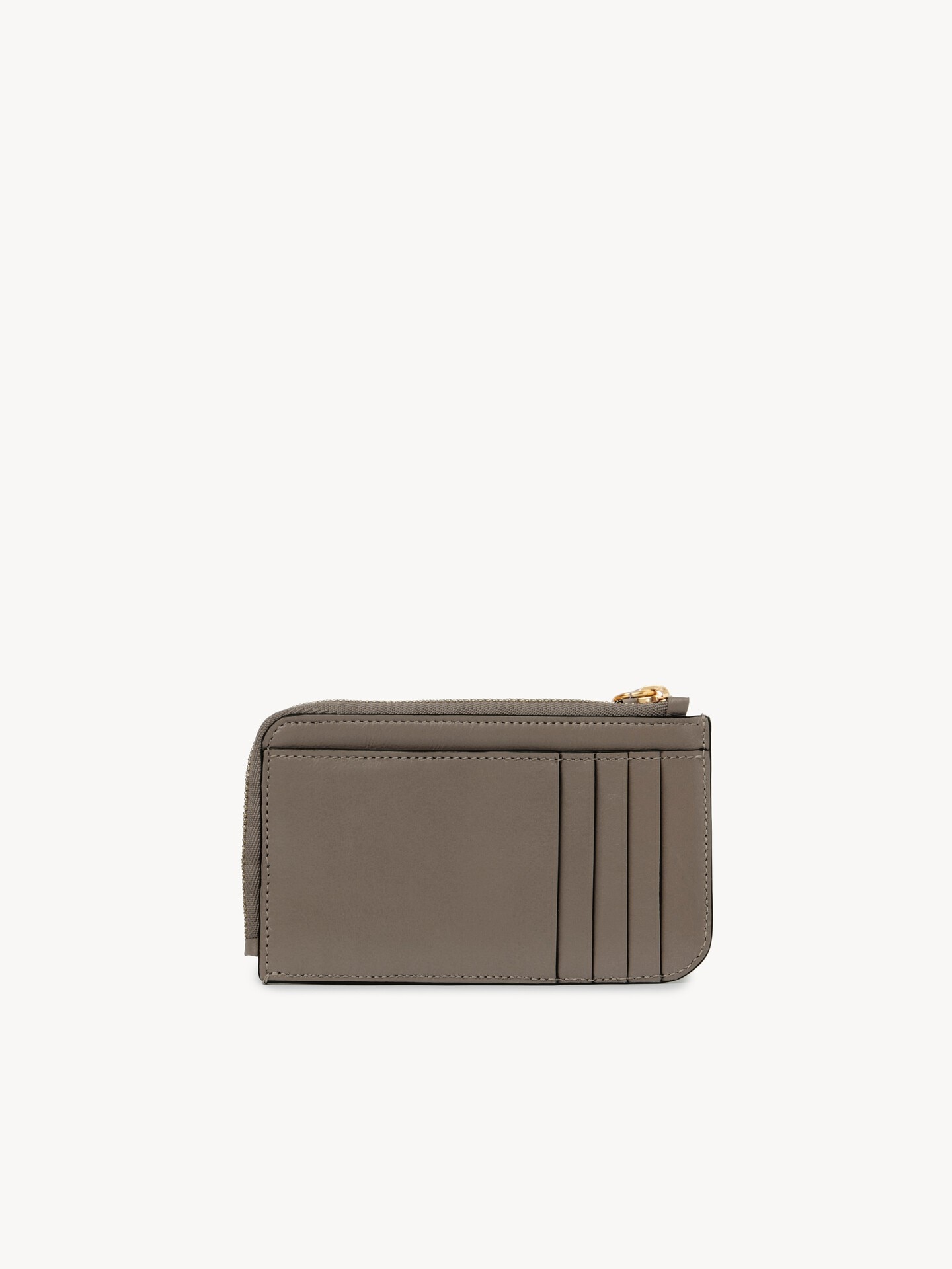 Alphabet wallet in shiny leather - 4